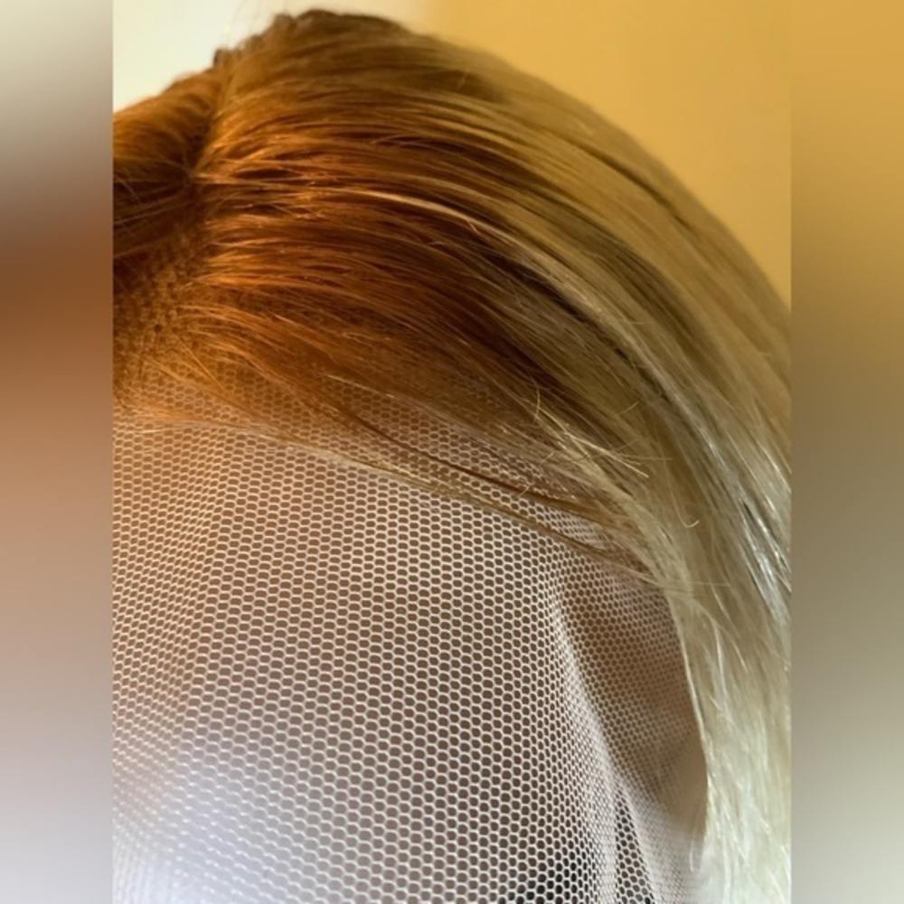 BC115 Human Hair lace Front t-part Wig - Picture 12 of 13